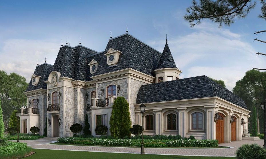 desain rumah klasik